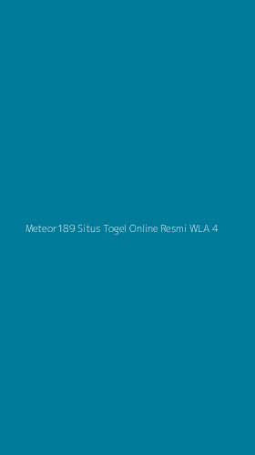 Tampilan Antarmuka Aplikasi Meteor189 Situs Togel Online Resmi Wla - 4