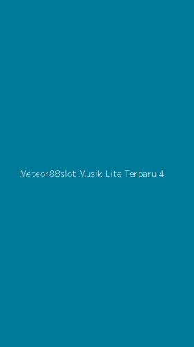 Tampilan Antarmuka Aplikasi Meteor88slot Musik Lite Terbaru - 4