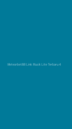 Tampilan Antarmuka Aplikasi Meteorbet88 Link Musik Lite Terbaru - 4