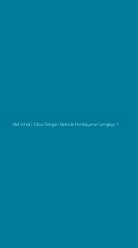 Tampilan Antarmuka Aplikasi Metrohoki Situs Dengan Metode Pembayaran Lengkap - 1