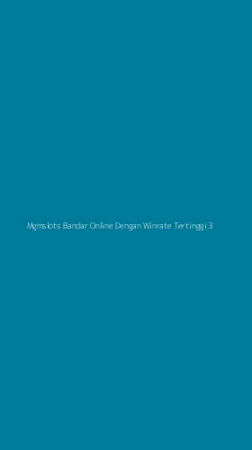 Tampilan Antarmuka Aplikasi Mgmslots Bandar Online Dengan Winrate Tertinggi - 3
