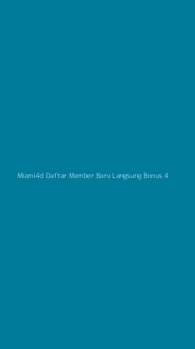 Tampilan Antarmuka Aplikasi Miami4d Daftar Member Baru Langsung Bonus - 4