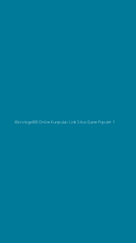 Tampilan Antarmuka Aplikasi Microtogel88 Online Kumpulan Link Situs Game Populer - 1
