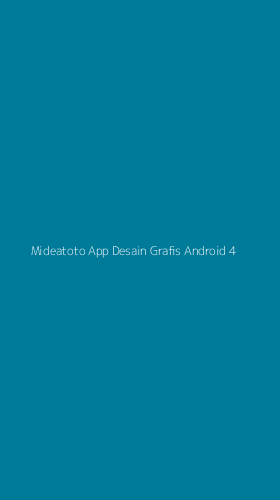 Tampilan Antarmuka Aplikasi Mideatoto App Desain Grafis Android - 4