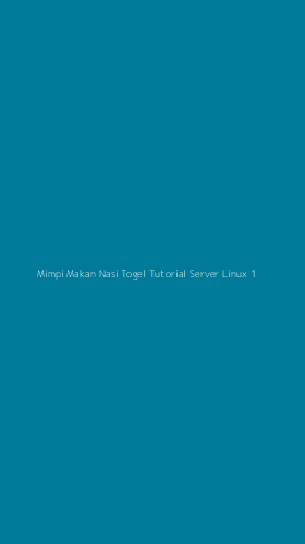 Tampilan Antarmuka Aplikasi Mimpi Makan Nasi Togel Tutorial Server Linux - 1