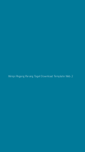 Tampilan Antarmuka Aplikasi Mimpi Pegang Parang Togel Download Template Web - 2