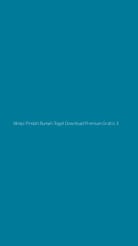 Tampilan Antarmuka Aplikasi Mimpi Pindah Rumah Togel Download Premium Gratis - 3