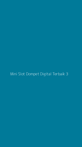 Tampilan Antarmuka Aplikasi Mini Slot Dompet Digital Terbaik - 3
