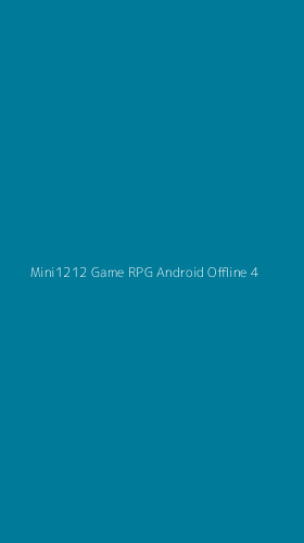Tampilan Antarmuka Aplikasi Mini1212 Game Rpg Android Offline - 4