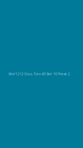 Tampilan Antarmuka Aplikasi Mini1212 Situs Toto 4d Bet 10 Perak - 2