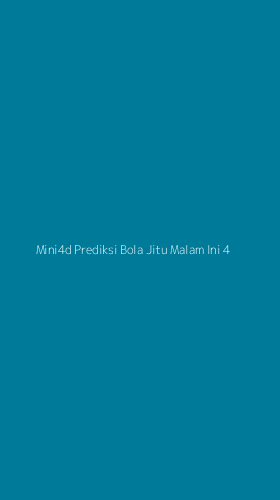 Tampilan Antarmuka Aplikasi Mini4d Prediksi Bola Jitu Malam Ini - 4