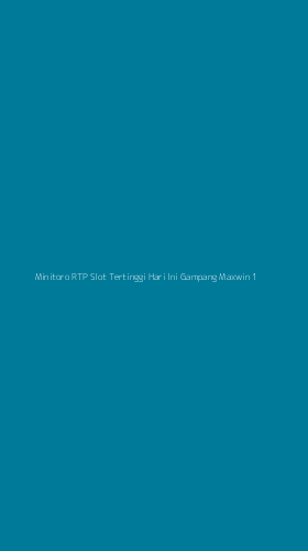 Tampilan Antarmuka Aplikasi Minitoro Rtp Slot Tertinggi Hari Ini Gampang Maxwin - 1