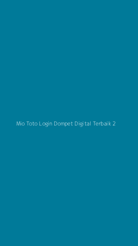 Tampilan Antarmuka Aplikasi Mio Toto Login Dompet Digital Terbaik - 2