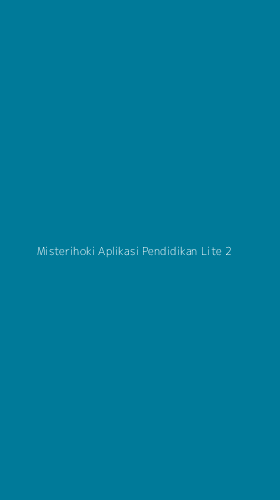Tampilan Antarmuka Aplikasi Misterihoki Aplikasi Pendidikan Lite - 2