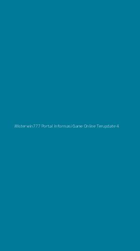 Tampilan Antarmuka Aplikasi Misterwin777 Portal Informasi Game Online Terupdate - 4