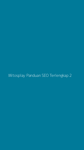 Tampilan Antarmuka Aplikasi Mitosplay Panduan Seo Terlengkap - 2
