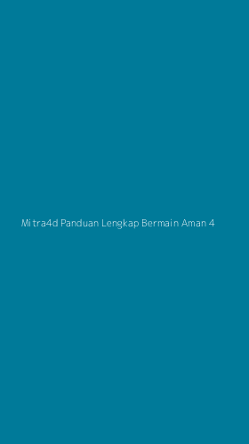 Tampilan Antarmuka Aplikasi Mitra4d Panduan Lengkap Bermain Aman - 4