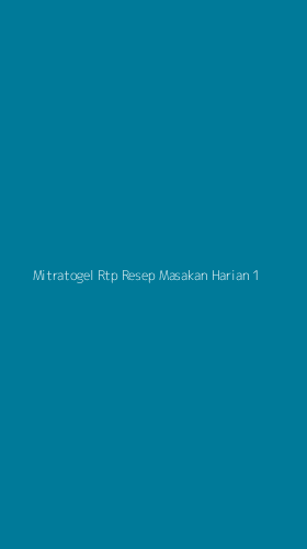 Tampilan Antarmuka Aplikasi Mitratogel Rtp Resep Masakan Harian - 1