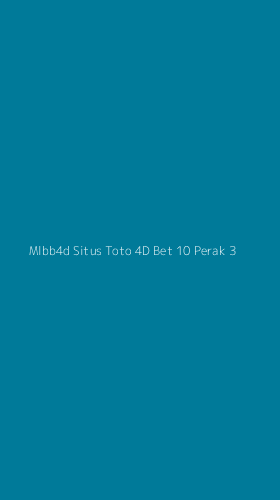 Tampilan Antarmuka Aplikasi Mlbb4d Situs Toto 4d Bet 10 Perak - 3