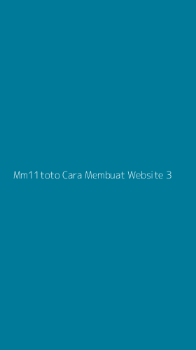 Tampilan Antarmuka Aplikasi Mm11toto Cara Membuat Website - 3