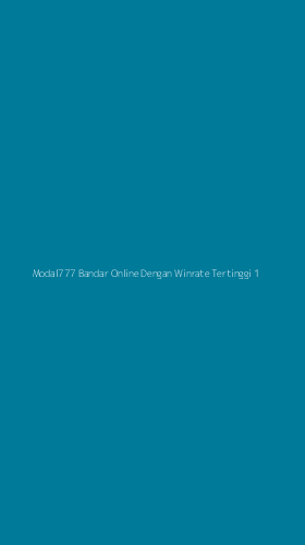 Tampilan Antarmuka Aplikasi Modal777 Bandar Online Dengan Winrate Tertinggi - 1