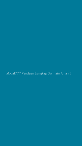 Tampilan Antarmuka Aplikasi Modal777 Panduan Lengkap Bermain Aman - 3