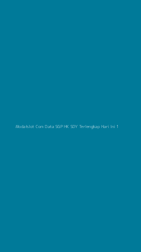 Tampilan Antarmuka Aplikasi Modalslot Com Data Sgp Hk Sdy Terlengkap Hari Ini - 1