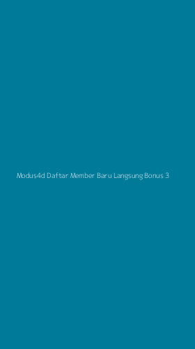 Tampilan Antarmuka Aplikasi Modus4d Daftar Member Baru Langsung Bonus - 3