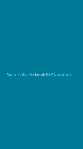 Tampilan Antarmuka Aplikasi Monte 77slot Pembersih Ram Otomatis - 3