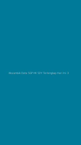 Tampilan Antarmuka Aplikasi Mozambik Data Sgp Hk Sdy Terlengkap Hari Ini - 3