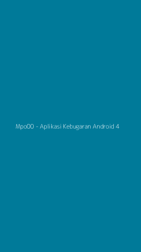 Tampilan Antarmuka Aplikasi Mpo00 - Aplikasi Kebugaran Android - 4