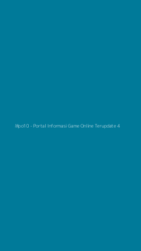 Tampilan Antarmuka Aplikasi Mpo10 - Portal Informasi Game Online Terupdate - 4