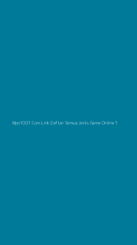 Tampilan Antarmuka Aplikasi Mpo1001 Com Link Daftar Semua Jenis Game Online - 1
