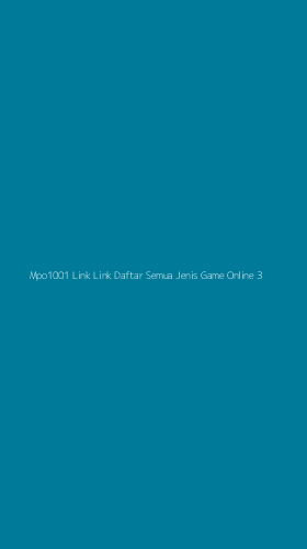 Tampilan Antarmuka Aplikasi Mpo1001 Link Link Daftar Semua Jenis Game Online - 3