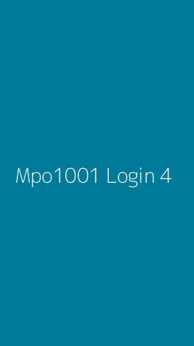 Tampilan Antarmuka Aplikasi Mpo1001 Login - 4