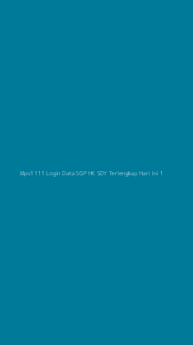 Tampilan Antarmuka Aplikasi Mpo1111 Login Data Sgp Hk Sdy Terlengkap Hari Ini - 1