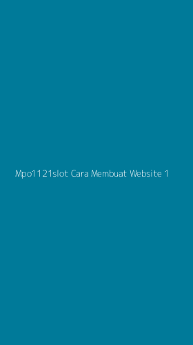 Tampilan Antarmuka Aplikasi Mpo1121slot Cara Membuat Website - 1