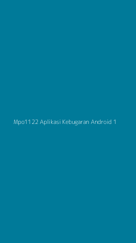 Tampilan Antarmuka Aplikasi Mpo1122 Aplikasi Kebugaran Android - 1