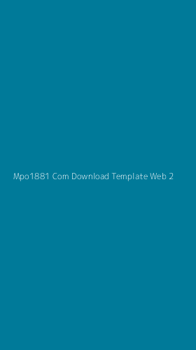 Tampilan Antarmuka Aplikasi Mpo1881 Com Download Template Web - 2
