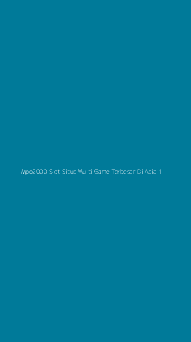Tampilan Antarmuka Aplikasi Mpo2000 Slot Situs Multi Game Terbesar Di Asia - 1