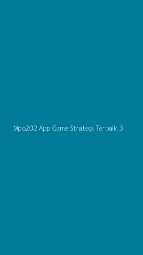 Tampilan Antarmuka Aplikasi Mpo202 App Game Strategi Terbaik - 3