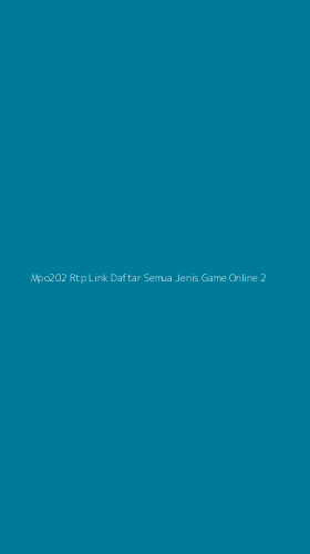 Tampilan Antarmuka Aplikasi Mpo202 Rtp Link Daftar Semua Jenis Game Online - 2