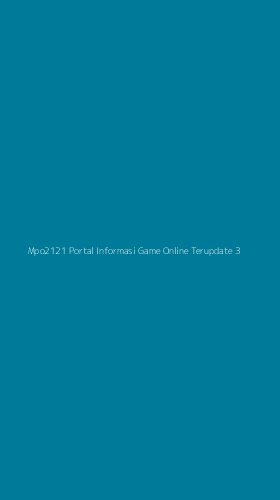 Tampilan Antarmuka Aplikasi Mpo2121 Portal Informasi Game Online Terupdate - 3
