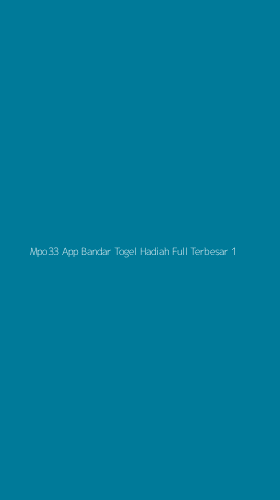 Tampilan Antarmuka Aplikasi Mpo33 App Bandar Togel Hadiah Full Terbesar - 1
