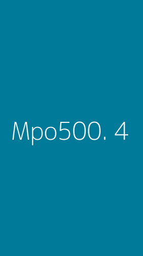 Tampilan Antarmuka Aplikasi Mpo500. - 4