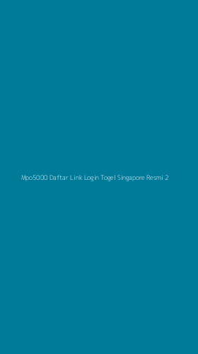 Tampilan Antarmuka Aplikasi Mpo5000 Daftar Link Login Togel Singapore Resmi - 2