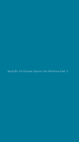 Tampilan Antarmuka Aplikasi Mpo508 Link Panduan Deposit Dan Withdraw Kilat - 3