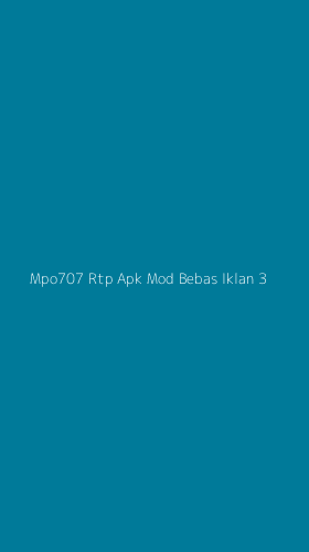 Tampilan Antarmuka Aplikasi Mpo707 Rtp Apk Mod Bebas Iklan - 3