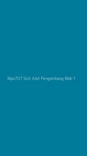 Tampilan Antarmuka Aplikasi Mpo707 Slot Alat Pengembang Web - 1