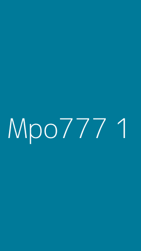 Tampilan Antarmuka Aplikasi Mpo777 - 1